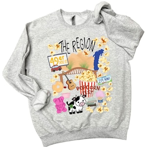 Die Region Nordwest Indiana Sweatshirt Pullover // Größe S-3XL
