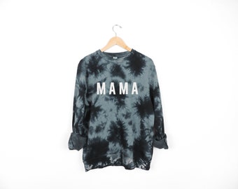 New Tie Dye Mama Crewneck Sweatshirt // Size Small-3XL