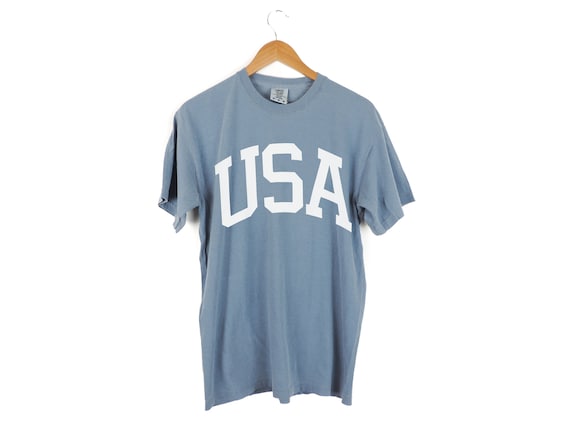 New Retro Big USA Comfort Colors T-Shirt // Size S-3XL // You | Etsy