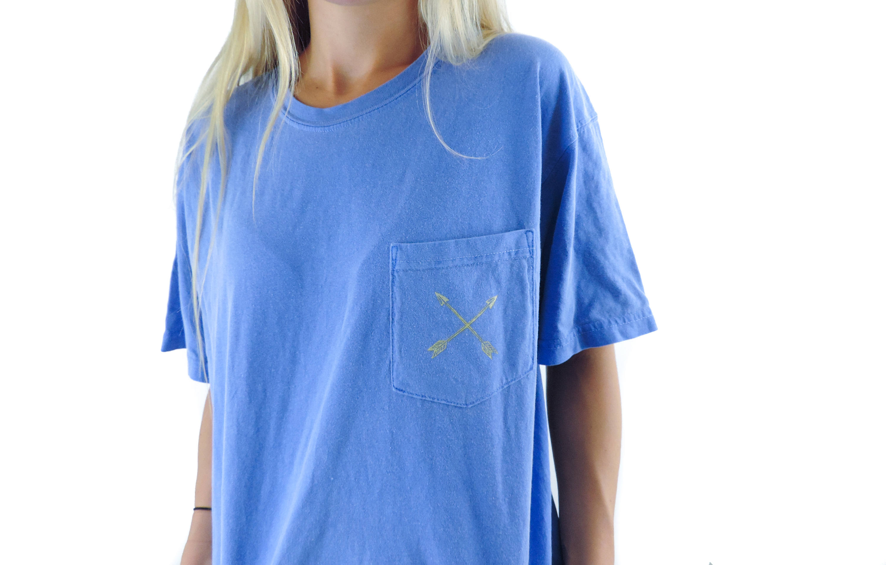 comfort colors pocket t