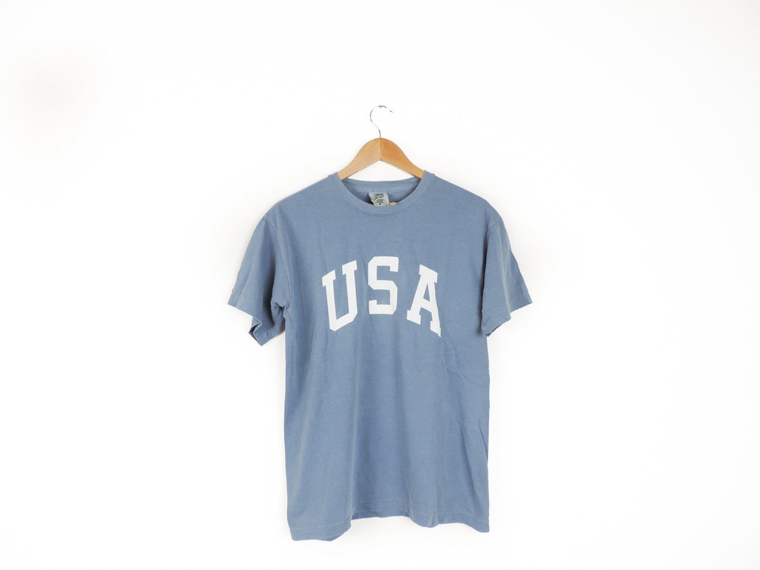 New Retro USA Comfort Colors T-shirt // Size S-3XL // You Pick - Etsy