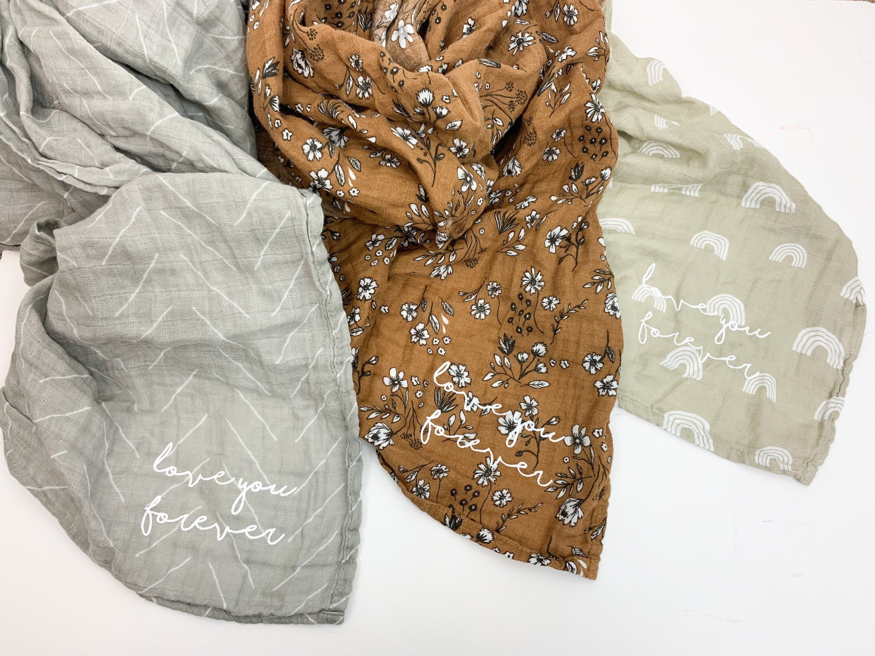 New Love You Forever Boho Baby Muslin Swaddle Blanket Mudcloth Floral You Pick Color Ready To Ship New Love You Forever Boho Baby Muslin Swaddle Blanket Mudcloth Floral You Pick Color Ready To Ship