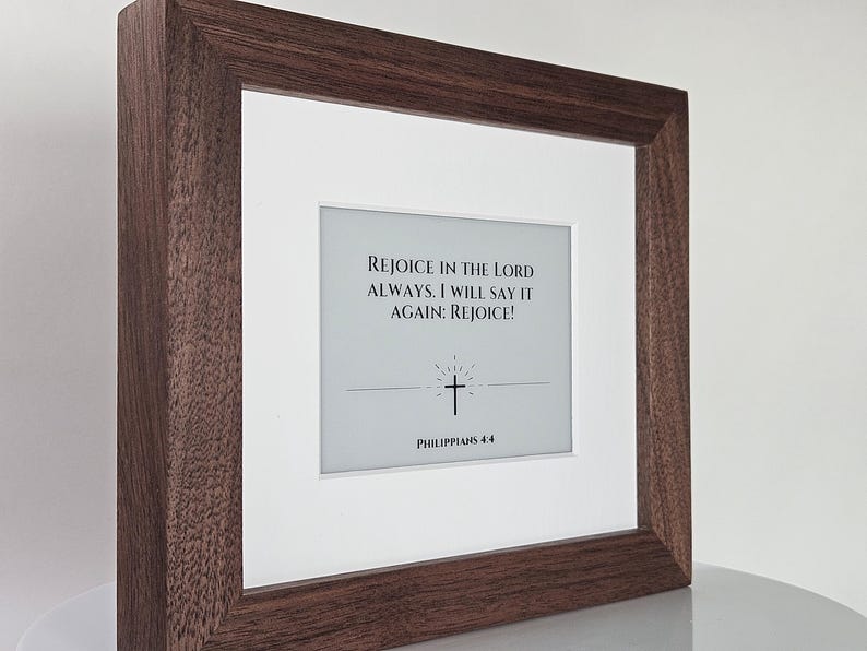 Daily Bible Verse Digital Picture Frame: Christian Scripture Display - Etsy