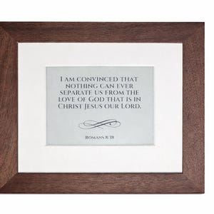 Bible Verse Digital Picture Frame: Christian Inspirational Scripture Display