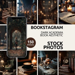 Dark Academia Bookstagram Stock Photos | Moody Flatlays, Vintage Books, Journaling Scenes | Scholarly Reading & Lifestyle Aesthetic Images