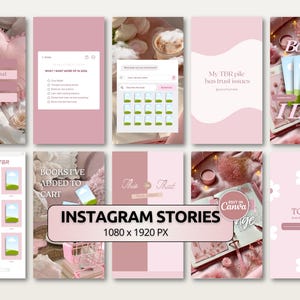 Editable Canva story templates for Bookstagram featuring reading challenge graphics, book recommendation layouts, and interactive engagement stories. The design uses blush pink, warm cream, and pastel tones to create a cozy and inviting visual style. Ideal for book bloggers, reading communities, BookTok creators, and authors who want beautiful Instagram story content that encourages audience interaction and engagement.