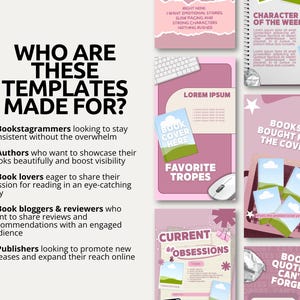 Bold pink Canva story bundle for bookish content creators featuring 60 trendy Bookstagram Instagram story templates. Includes reading playlist, author Q&A, book launch party, and quote story slides for daily posting. Designed for romance readers and book bloggers wanting a vibrant aesthetic Instagram story presence online. Fully editable in free Canva and instantly downloadable via PDF Canva link for quick story access.