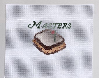 Masters Pimento Cheese Mini Needlepoint Canvas