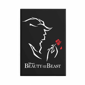 Imán de La Bella y la Bestia