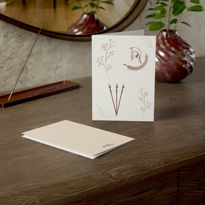 Blanko Grußkarten Set | Elegant | Militär Design | Ideal für Dankeschön an veteranen | Einsatz | Freundschaft
