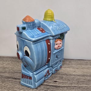 Train Cookie Jar - Etsy