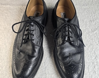 Florsheim Imperial Kenmoor Long Wing 17109 -78 Wing Tip Black Size 10D