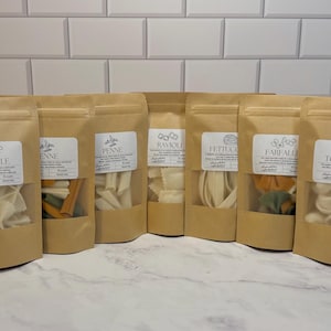 Felt Play Food Pasta: Montessori Pretend Play Kitchen