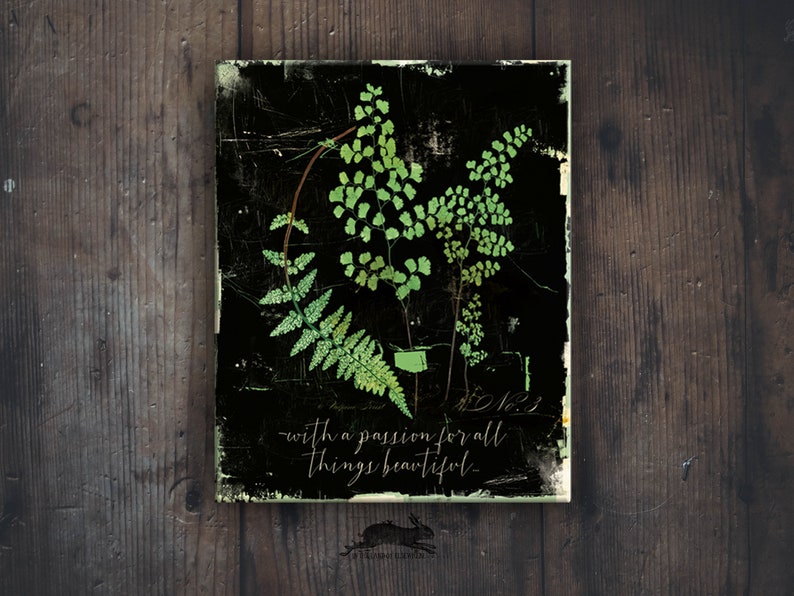 stretched Gallery Wrapped Canvas. All Things Beautiful Hand
