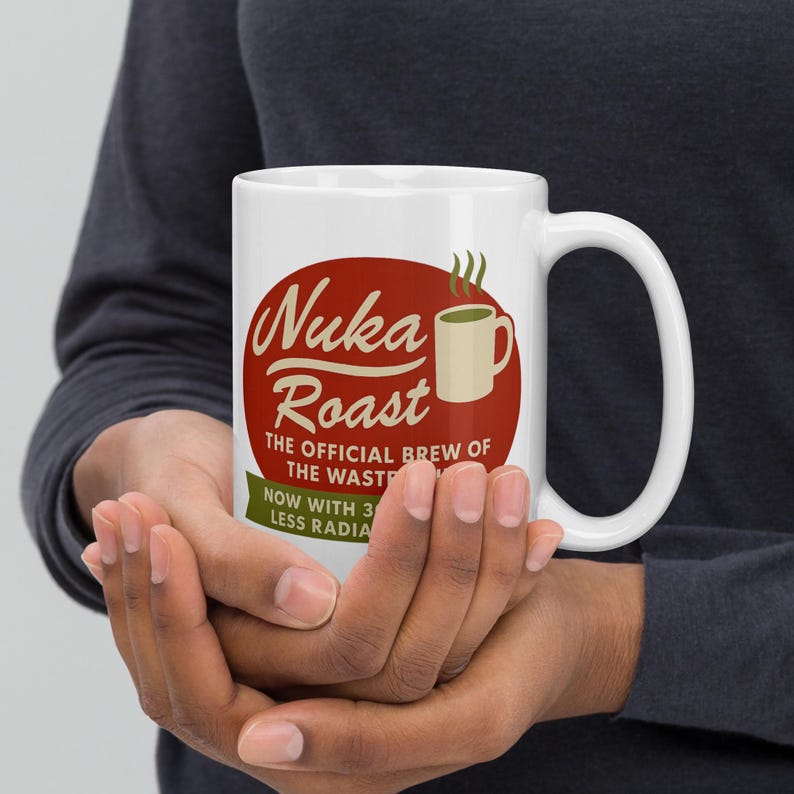 Nuka Roast Fallout Mug – Wasteland Coffee Cup | Post-Apocalyptic Gamer Gift | Geeky Retro Video Game Mug | Funny Radiation Coffee Cup image 10