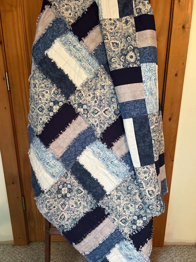 Lap Rag Quilt Rag Lap Quilt - Etsy