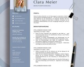 Lebenslauf Vorlage Deutsch | ATS Tech Resume Template | Software Engineer CV | Canva Word Google Docs | Bewerbung mit Anschreiben 2026