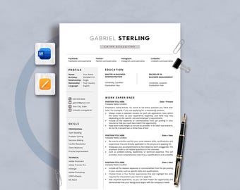 ATS-Friendly Professional CV, Modern Resume Writing Service, Professional Writer, Resume Writer 24 Hour Rush Resume Writing Service