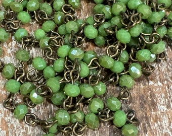 Keten nieuwe 2024 CILANTRO Petite itty bitty 4mm flash gefacetteerde roundel kralenketting Handgemaakt VS