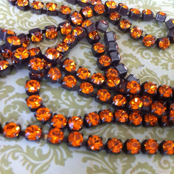 Rhinestone Chain - Etsy