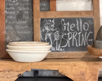 instant collection set of three chunky ironstone soap dishes, all marked
