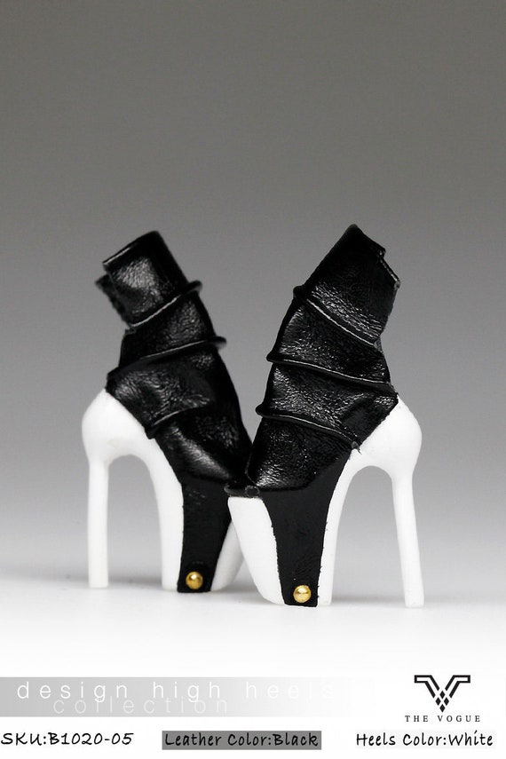 The Creamy Leather High Heels Shoes for Fashion Royalty FR2 Poppy Parker Doll