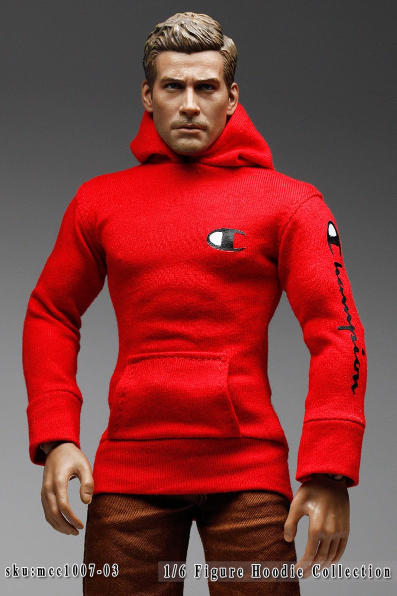 for 16 Figure Enterbay Hot Toys TTL 12 Tall Doll mcc1007 The Vogue Smart Slim Fit Hoodie Logo Printed