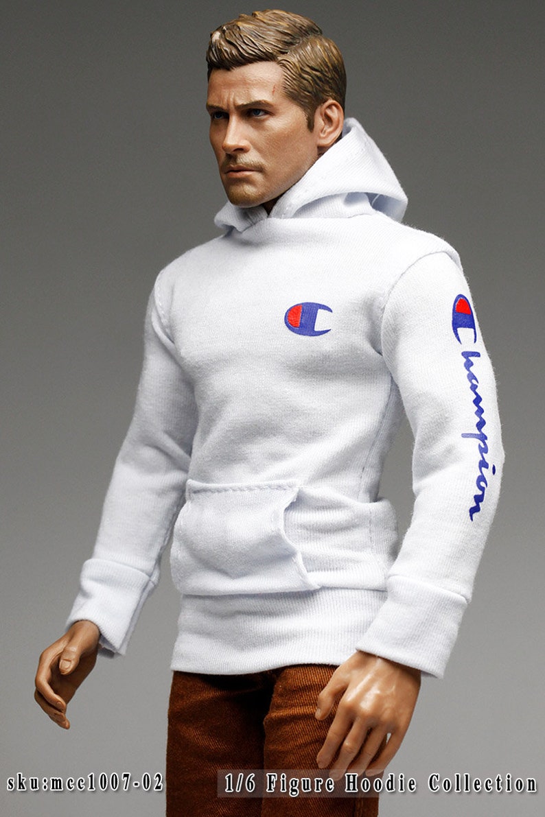 for 16 Figure Enterbay Hot Toys TTL 12 Tall Doll mcc1007 The Vogue Smart Slim Fit Hoodie Logo Printed