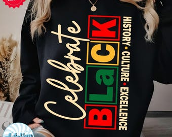Célébrez le SVG noir, la fierté afro-américaine du 10 juin, la culture noire Svg, sublimation de chemise du mois de l'histoire des noirs, téléchargement numérique