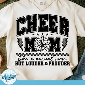 Cheer Mom SVG Bundle: Cheerleader Graphics (Digital Download)