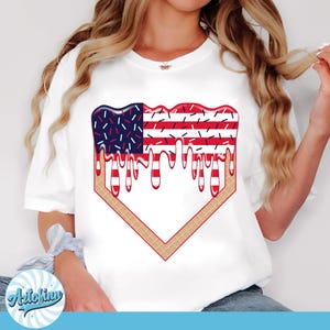 4th of July PNG | Red white and Blue Drip PNG | Patriotic Drip PNG | Baseball Life | Sprinkle Drip | Ice Cream Drip | Baseball Drip png