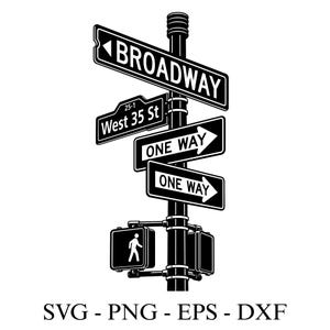 New york street sign - Etsy 日本