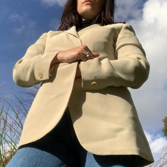 m | vintage 1990s emporio armani blazer womens
