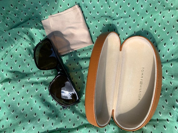 vintage 1990s sunglasses + case