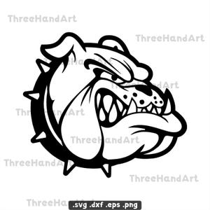 Bulldogs SVG, Bulldog Head Svg, Bulldogs T-shirt, Bulldogs Svg Cricut Cutfile, Bulldogs Mascot, Bulldogs Png, Bulldogs Team Png