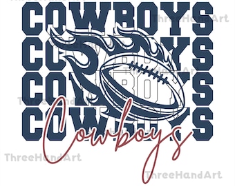 Cowboys SVG, Cowboys Stars Svg, Cowboys Cricut, Cowboys Svg File T-Shirt, Love, Gift, Birthday, Cowboys Silhouette, Cowboys Svg Png Dxf Eps.