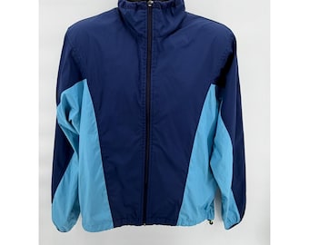 Chaqueta cortavientos Adidas Equipment EQT vintage de los años 90, azul marino, talla M para hombre (pieza rara).