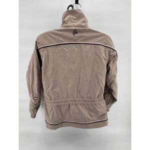 VTG 90s Fila Snowtime Chaqueta de esquí Anorak Tan Khaki 1/4 Zip Jersey Hombre 6/Grande imagen 3