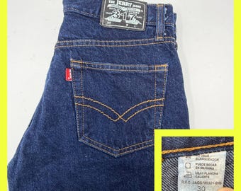 Vintage The Jerry Jeans 317 Bootcut Dark Wash Denim Men's 30x31 Mexico