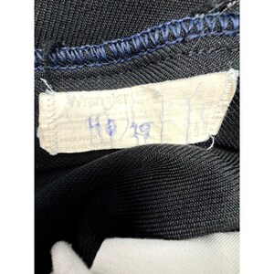 Jeans Wrangler vintage neri, taglia 40x29, modello Western Flare in twill di poliestere, prodotti negli Stati Uniti. immagine 4