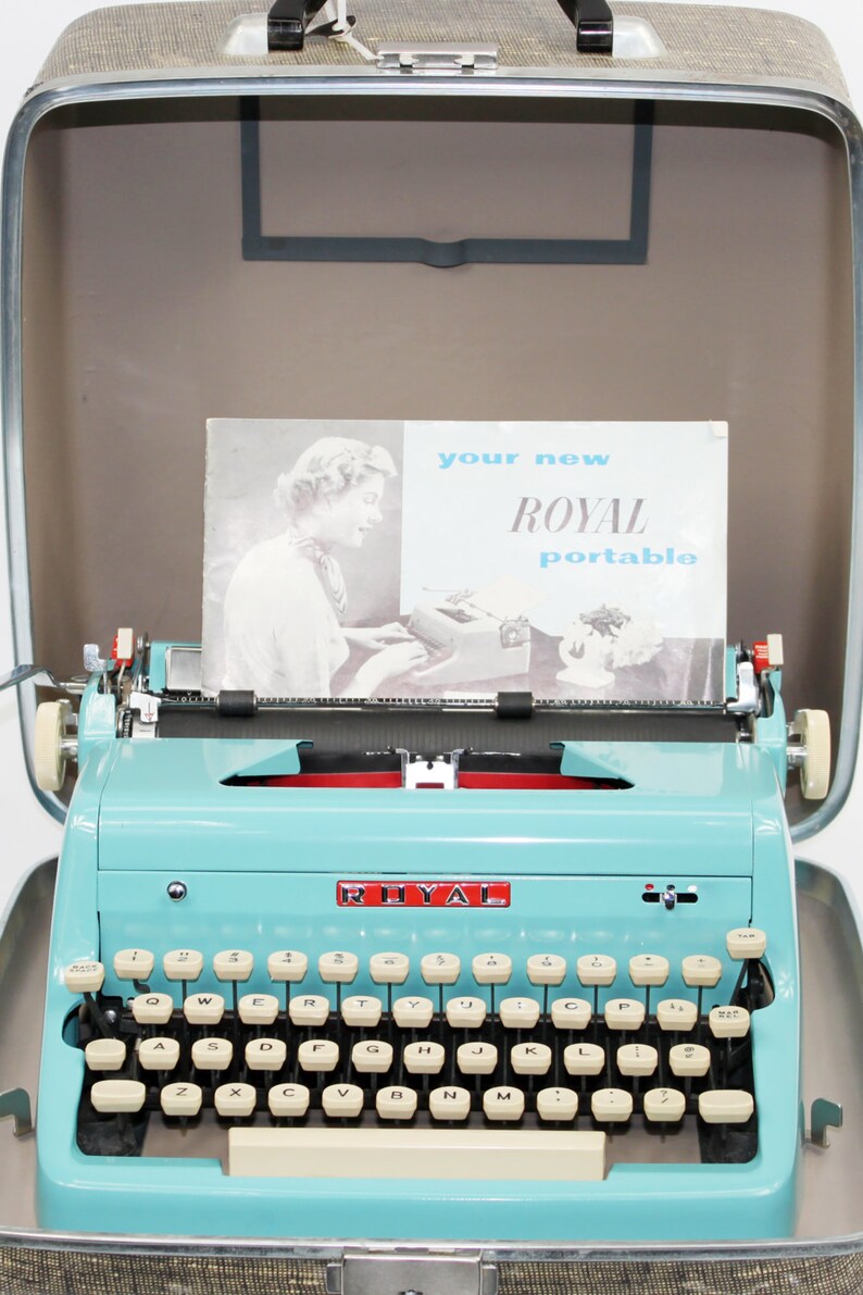 Royal Quiet Deluxe Portable Typewriter Ribbon - Blue & Green Ink Pack, Genuine Replacement For Vintage Typewriters 5 thumbnail image