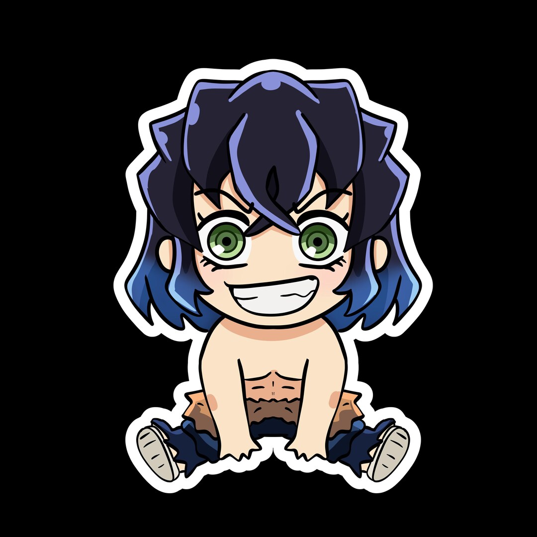 Inosuke Sticker (no Mask) - Etsy