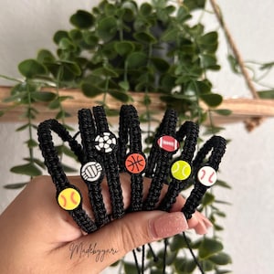 Sports Bracelet, Adjustable Bracelet, Team Bracelet, Sport Bracelets for kids, Kids Bracelets, Custom Bracelet, Sport Charm Bracelet