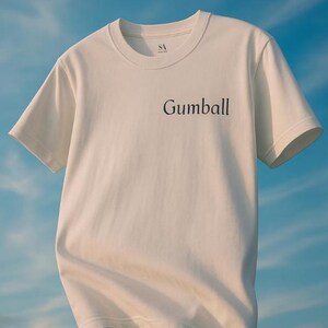 Gumball cartoon uniseks T-shirt, grafisch T-shirt, leuke jeugdkleding, gamershirt, verjaardagscadeau, ontwerp tekenfilmliefhebber