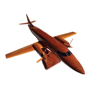 Metroliner SW4 Mahogany wood Airplane model