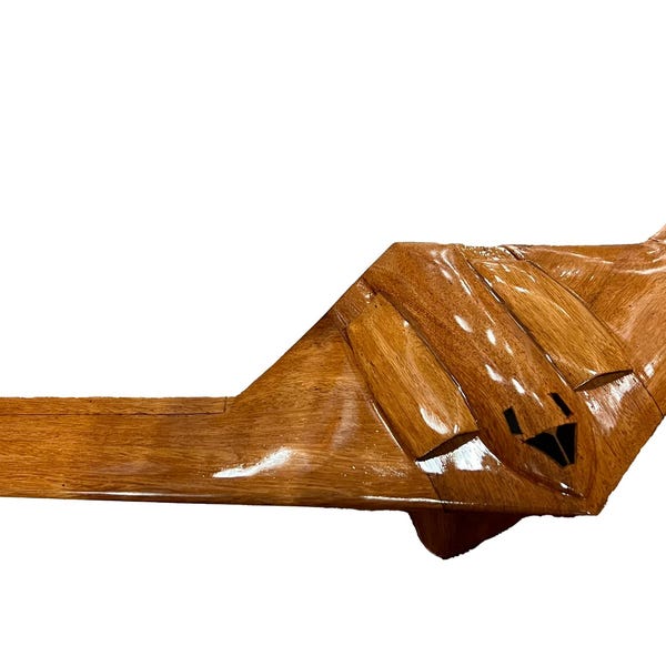 B-21 ( B21 ) Raider  Mahogany wood model