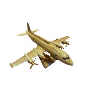 EP3 Mahogany wood Airplane model