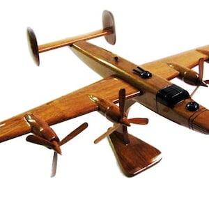 B-24 Liberator Mahogany wood Aircraft model