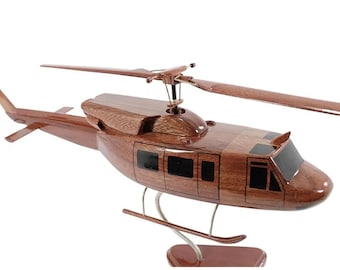 T-2C Buckeye Navy Training Airplane Model Hand Carved Mahogany