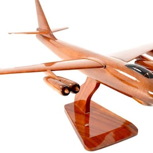 B-47 Stratojet Mahogany wood Aircraft model